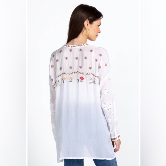 Childhood memories/Johnny Was Sami Tunic embroidered blouse shirt - Picture 3 of 11